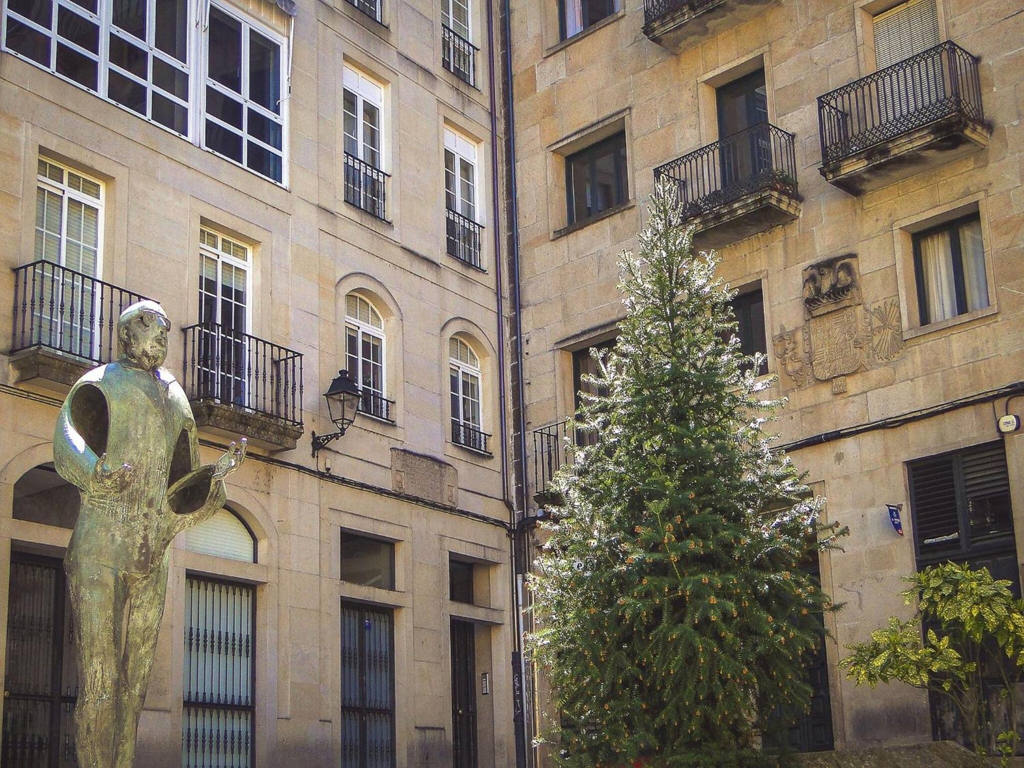 Charming Apartment In Ourense Overlooking The City Exterior foto
