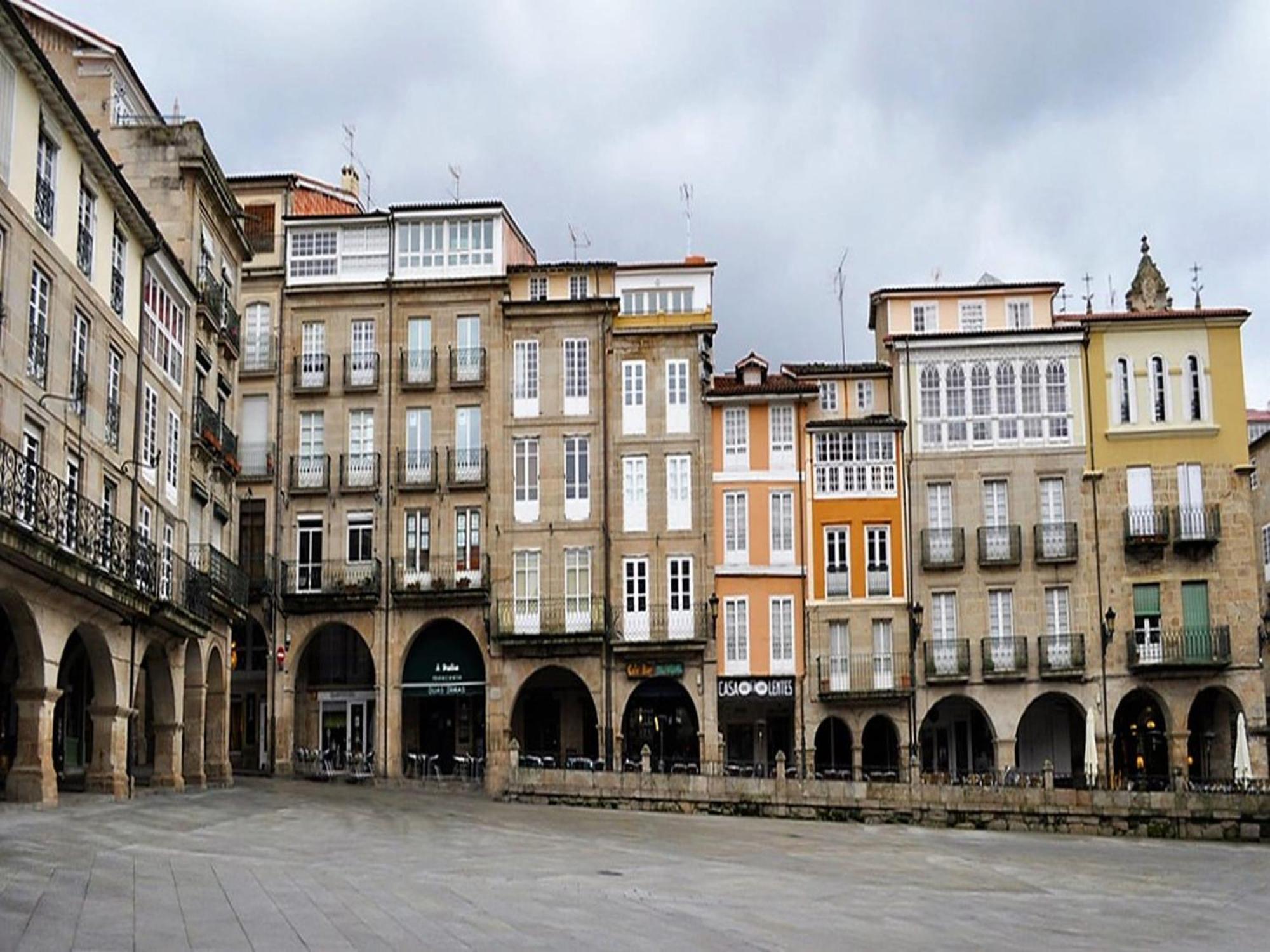Charming Apartment In Ourense Overlooking The City Exterior foto